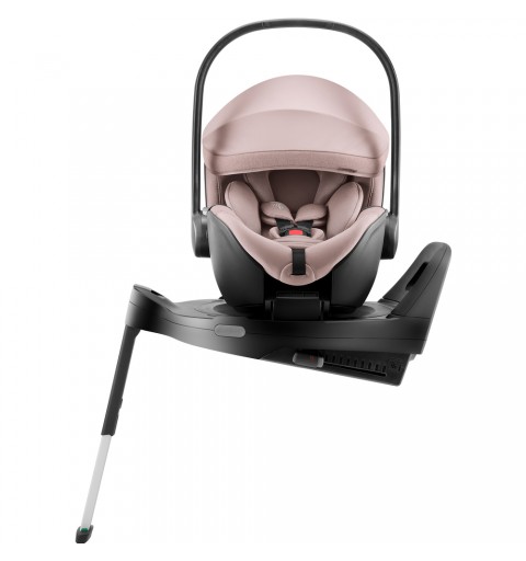 Britax Romer BABY SAFE Pro - rozkładany fotelik samochodowy 0-13kg zestaw z bazą | Dusty Rose | STYLE